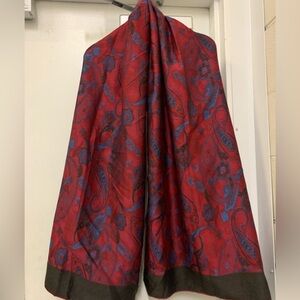 Paul Stuart made in Italy reversible scarf